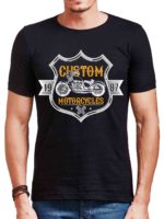 Custom Motorcycles T-Shirts for Men
