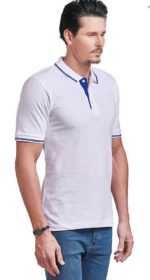 White Ruffty Collar T-Shirts for Men