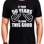 50 Years T-Shirts for Men