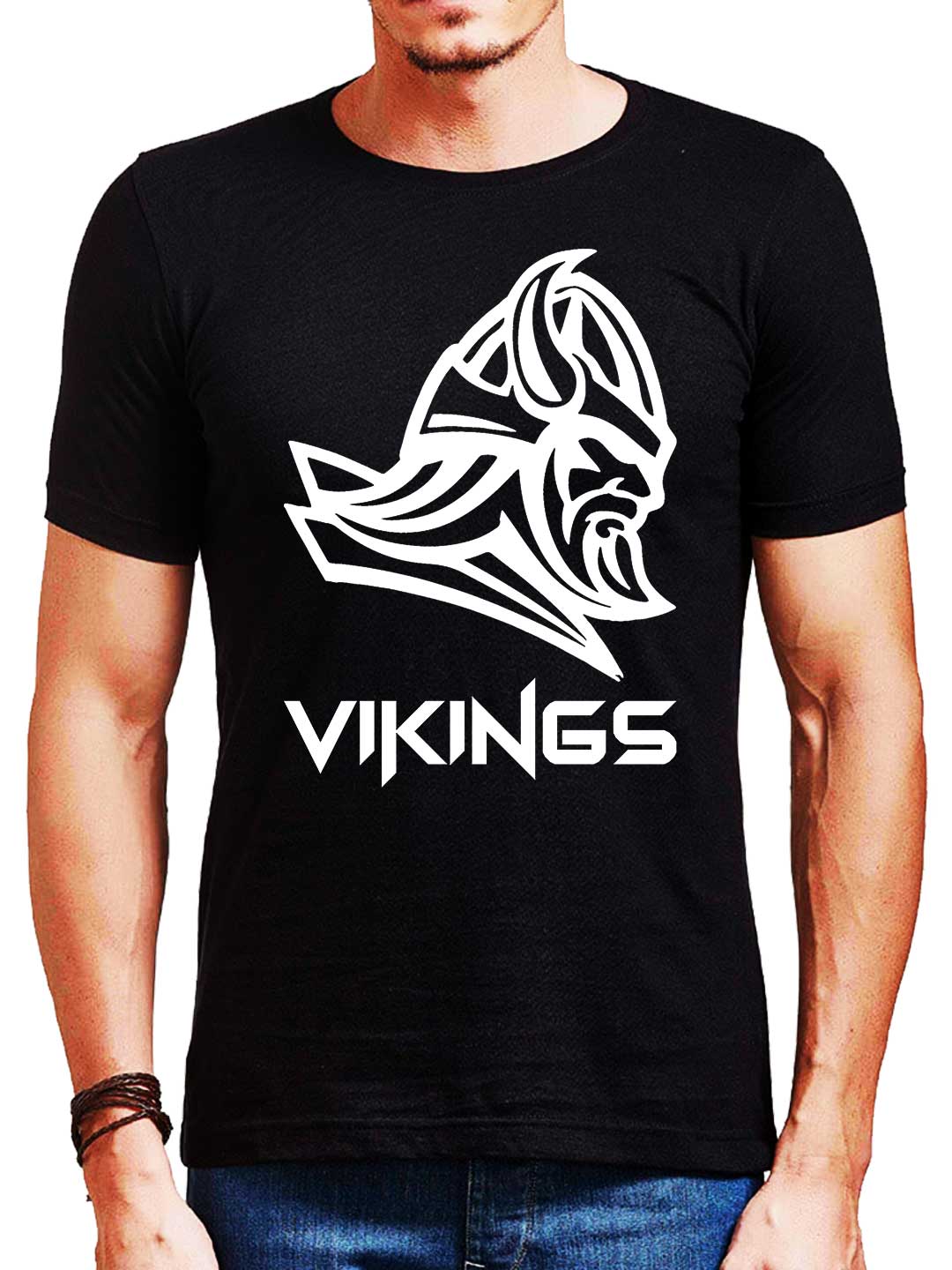 PMF-M-C-RN-BL-GT106 Vikings T-Shirts for Men