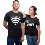 Steal WIFI Couple T-Shirts