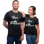 Prince Princess Couple T-Shirts