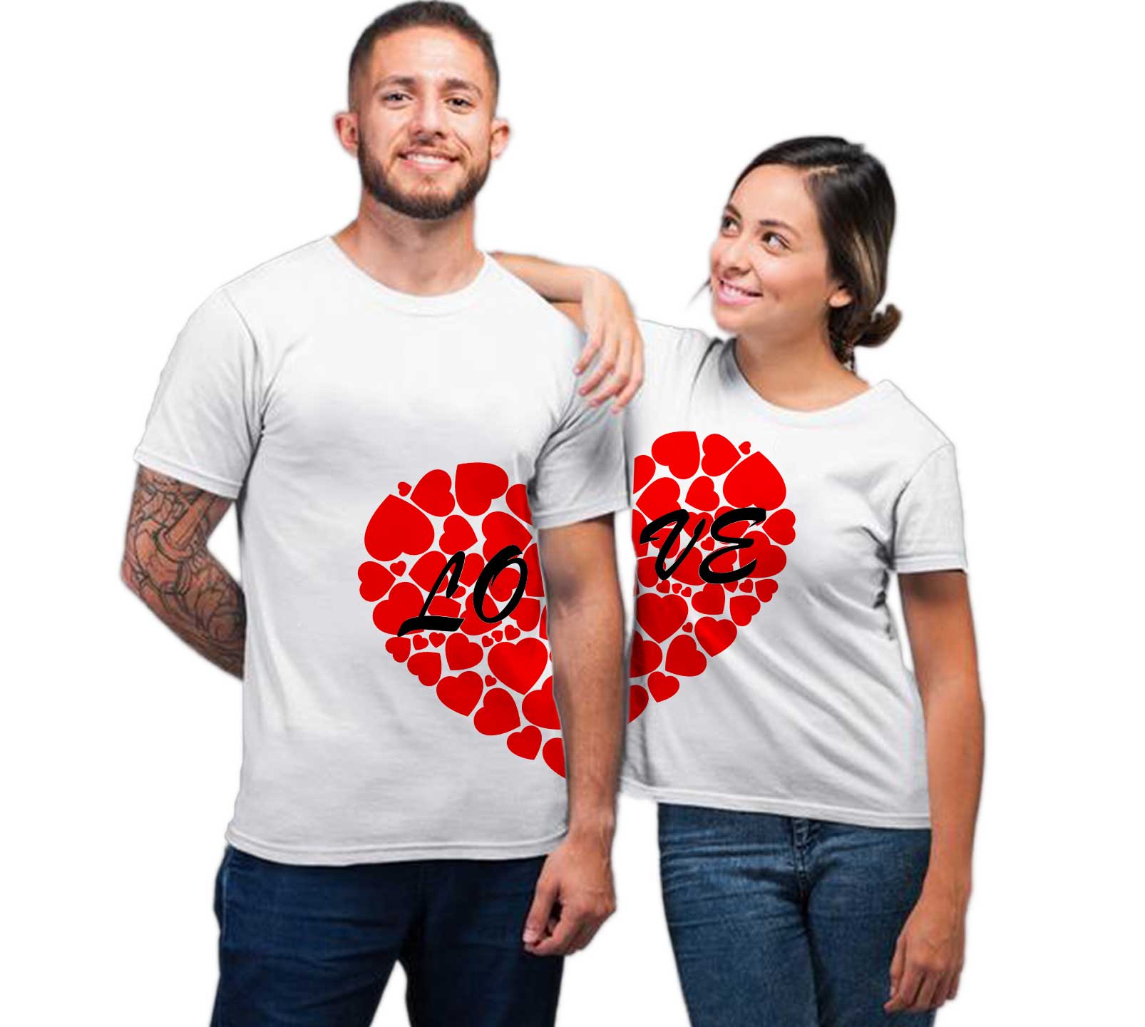 Heart Couple T-Shirts Heart Couple T-Shirts