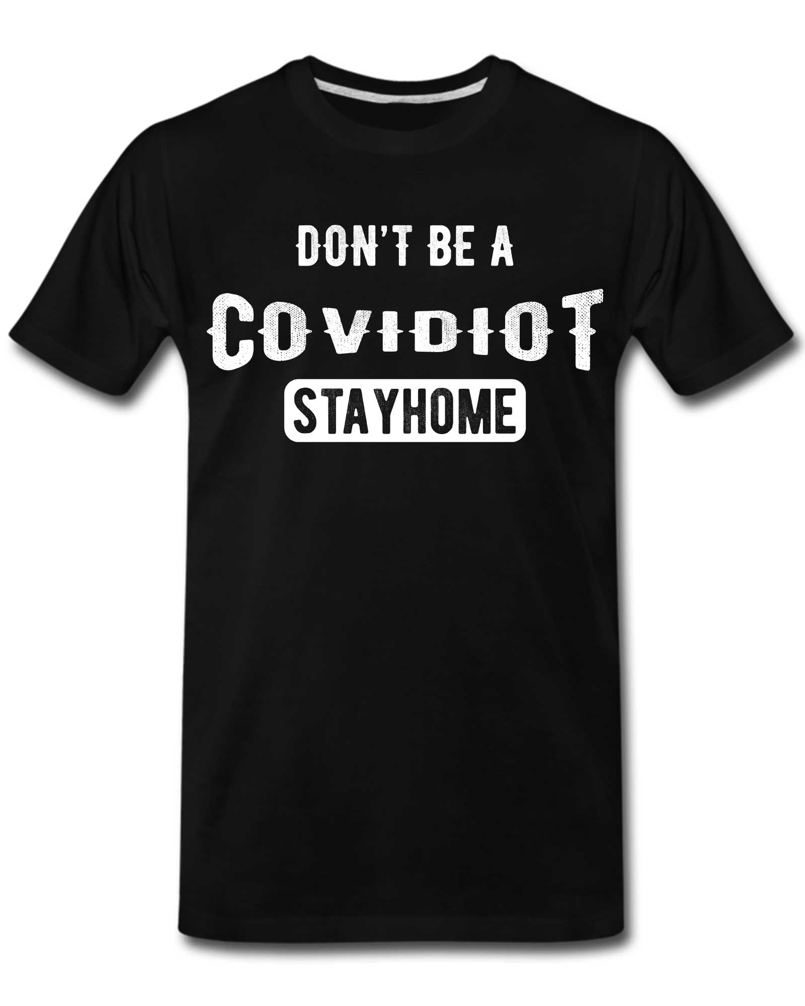 Covidiot T-Shirts for Men Covidiot T-Shirts for Men