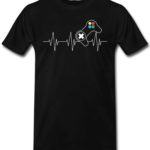 Heartbeat Gamer T-Shirts for Men