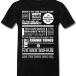Steve Jobs Crazy Ones T-Shirts for Men