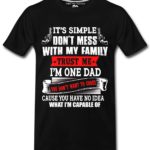 Don't Mess Dad T-Shirts for Men