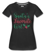 Santa's Girl Women T-Shirts