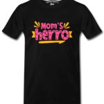 Boys T-Shirts Mom's Hero