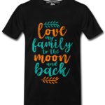 Boys T-Shirts Love Family