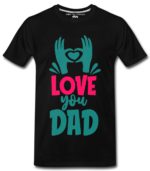 Boys T-Shirts Love Dad