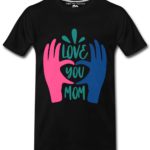 Boys T-Shirts Love Mom