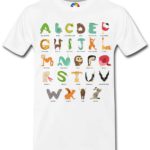 Boys T-Shirt Regular Fit Kids A B C D