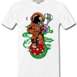 Astronaut Selfie Boys T-Shirts