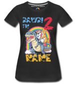 Dinosaur Girls Custom Birthday T-Shirts