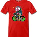 Astronaut Cycling Boys T-Shirts