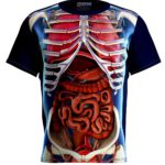 Boys T-Shirt Human Body Organs