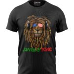 Boys T-Shirt Regular Fit Jungle King Lion