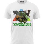 Boys T-Shirt Regular Fit Dinosaurs World Game