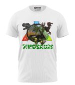 Boys T-Shirt Regular Fit Dinosaurs World Game