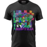 Boys T-Shirt Regular Fit Iguana Reptilia