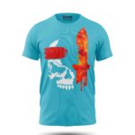 Boys T-Shirt Fire Skull Gaming