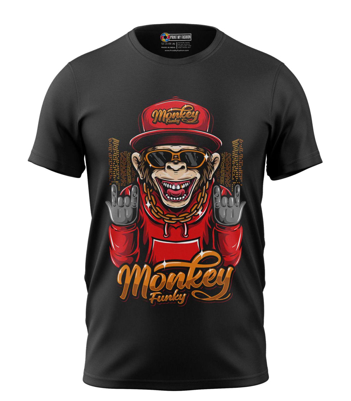 Boy's T-Shirts Monkey - Image 1