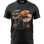 Boy's T-Shirts Halloween Pumpkin