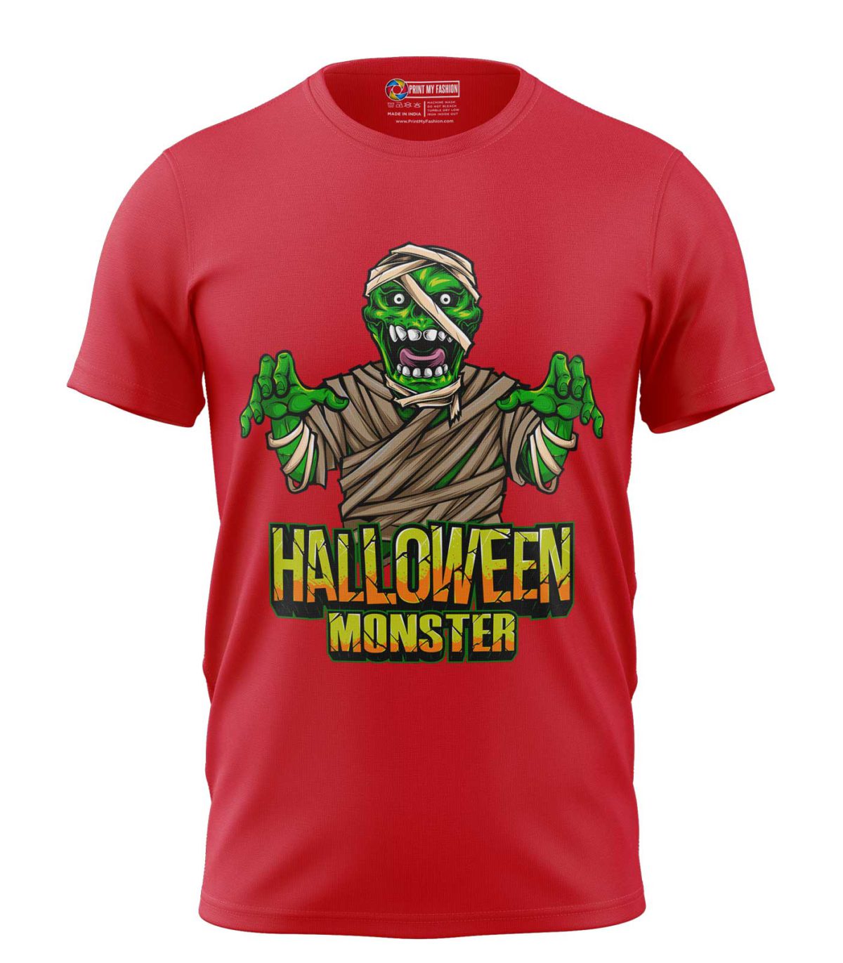 Men's T-Shirts Halloween Monster Mummy - Image 1