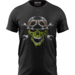 Men's T-Shirts Zombie Biker