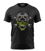 Men's T-Shirts Zombie Biker