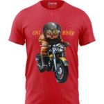 Boy's T-Shirts Cat Biker