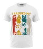 Boy's T-Shirts Paused My Game