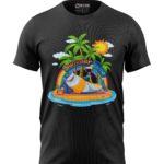 Boy's T-Shirts Shark Summer