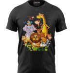 Boys T-Shirt Jungle Animals Team