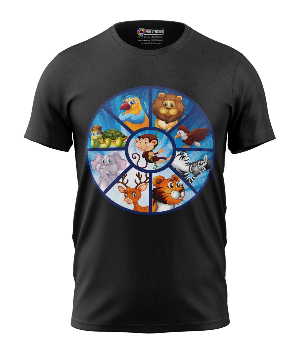 Boys T-Shirt Animals Design - Image 1