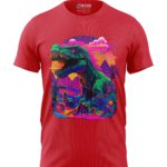Boys T-Shirt T-Rex Landscape
