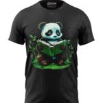 Men's T-Shirt Reading Panda