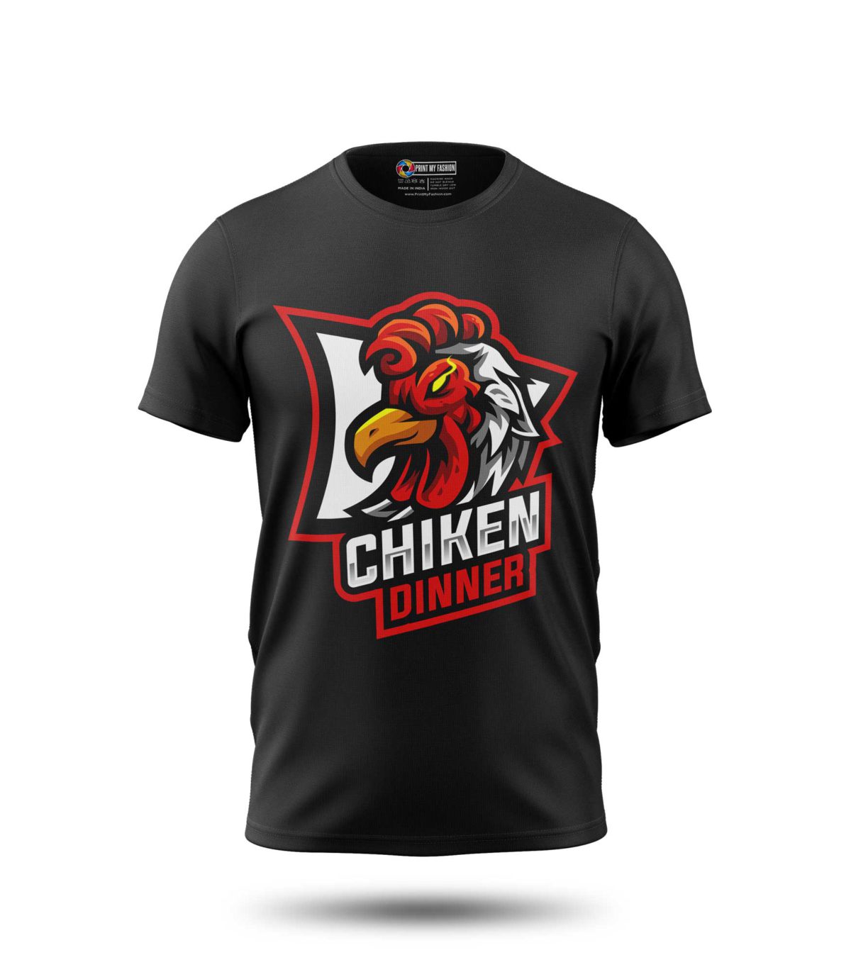 Boys T-Shirt Chicken Dinner Gaming - Image 1