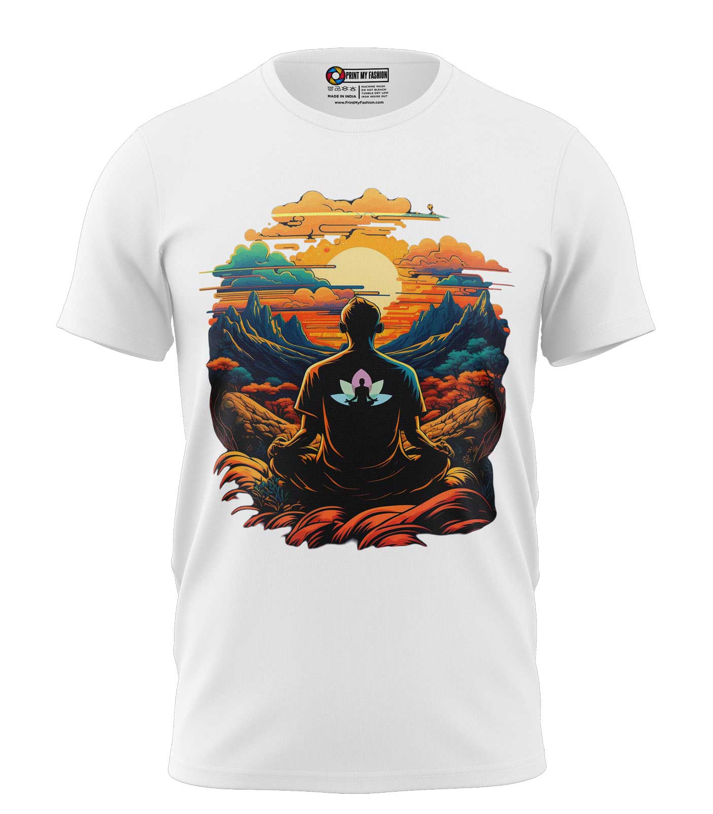PMF-TS-B-C910-WH Boys T-Shirt Introspection - Image 1
