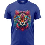 Boys T-Shirt Colorful Fox Regular Fit Round Neck Half Sleeve 180 GSM Bio-Washed Cotton T-Shirt