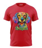Boys T-Shirt Doglover Regular Fit Round Neck Half Sleeve 180 GSM Bio-Washed Cotton T-Shirt