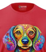 Boys T-Shirt Doglover Regular Fit Round Neck Half Sleeve 180 GSM Bio-Washed Cotton T-Shirt - Image 2