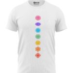 Boys T-Shirt 7 Chakras Regular Fit Round Neck Half Sleeve 180 GSM Bio-Washed Cotton T-Shirt
