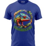 Boys T-Shirt Colorful Chameleon Regular Fit Round Neck Half Sleeve 180 GSM Bio-Washed Cotton T-Shirt
