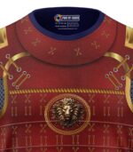 Boys T-Shirt Samurai Armour Regular Fit Round Neck Half Sleeve All Over Print - Image 2