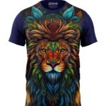 Boys T-Shirt Majestic Lion Regular Fit Round Neck Half Sleeve All Over Print